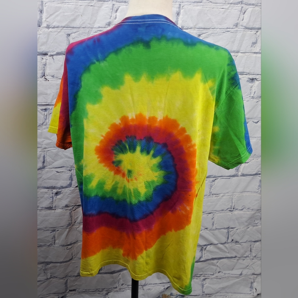 Colortone Men's T-Shirt Tee Hollywood Florida Jeep Pyschedelic Trippy XL - Picture 10 of 13